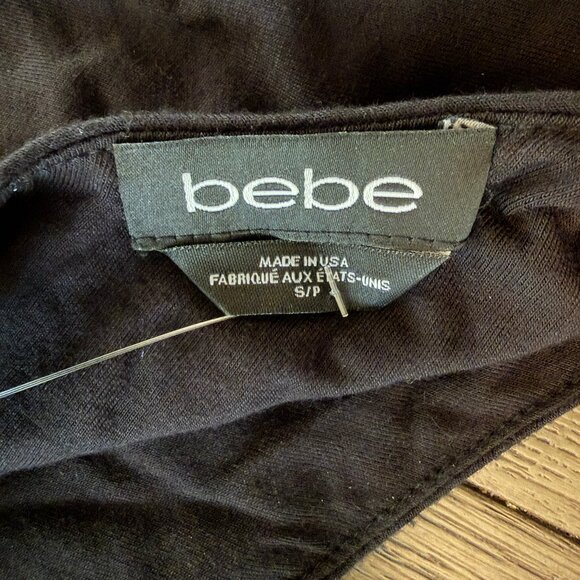 Bebe One-Shoulder Black Maxi Dress – NWT – Ruched Side – Rare – Size S - Picture 6 of 7